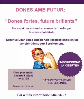 cartell curs dones futur
