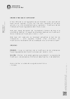Incoació expedient modificació ordenances fiscals 2025