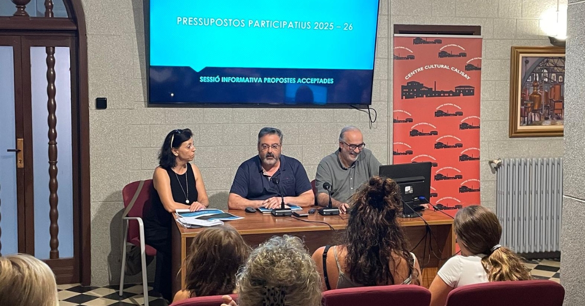 les 23 propostes finalistes dels pressupostos participatius es podran votar a partir del 6 d'octubre