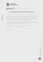 Anunci designa vocal suplent òrgan selecció (Data publicació: 09/09/2025)
