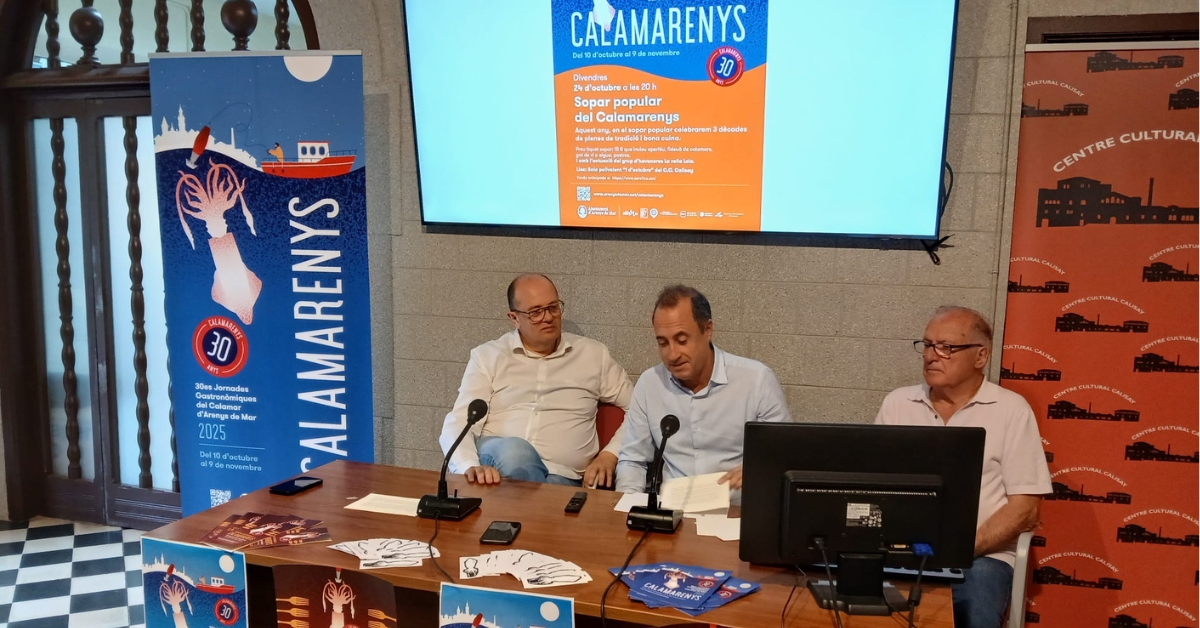 arrenca la 30a edici de les jornades gastronmiques del calamarenys