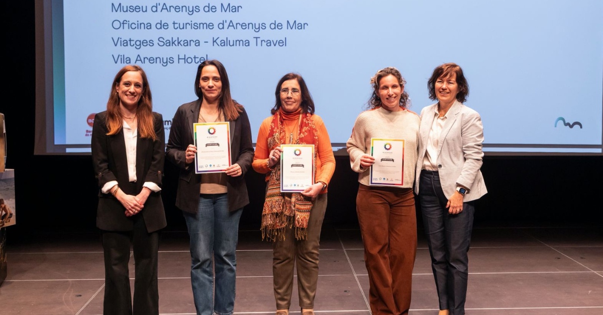 arenys renova els certificats biosphere i els punts d'informaci turstica