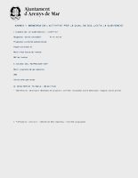 Annex 1. Formulari Mem&ograve;ria T&egrave;cnica 