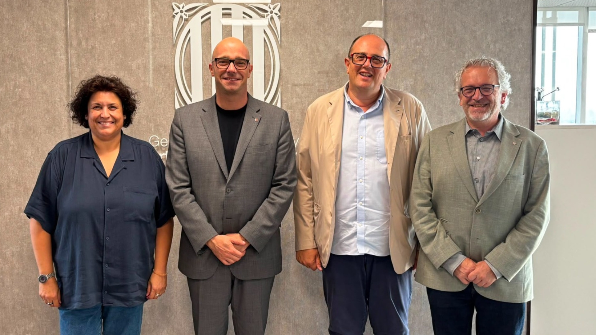 l'alcalde i la regidora d'acci� social es reuneixen amb el nou conseller de drets socials i inclusi�