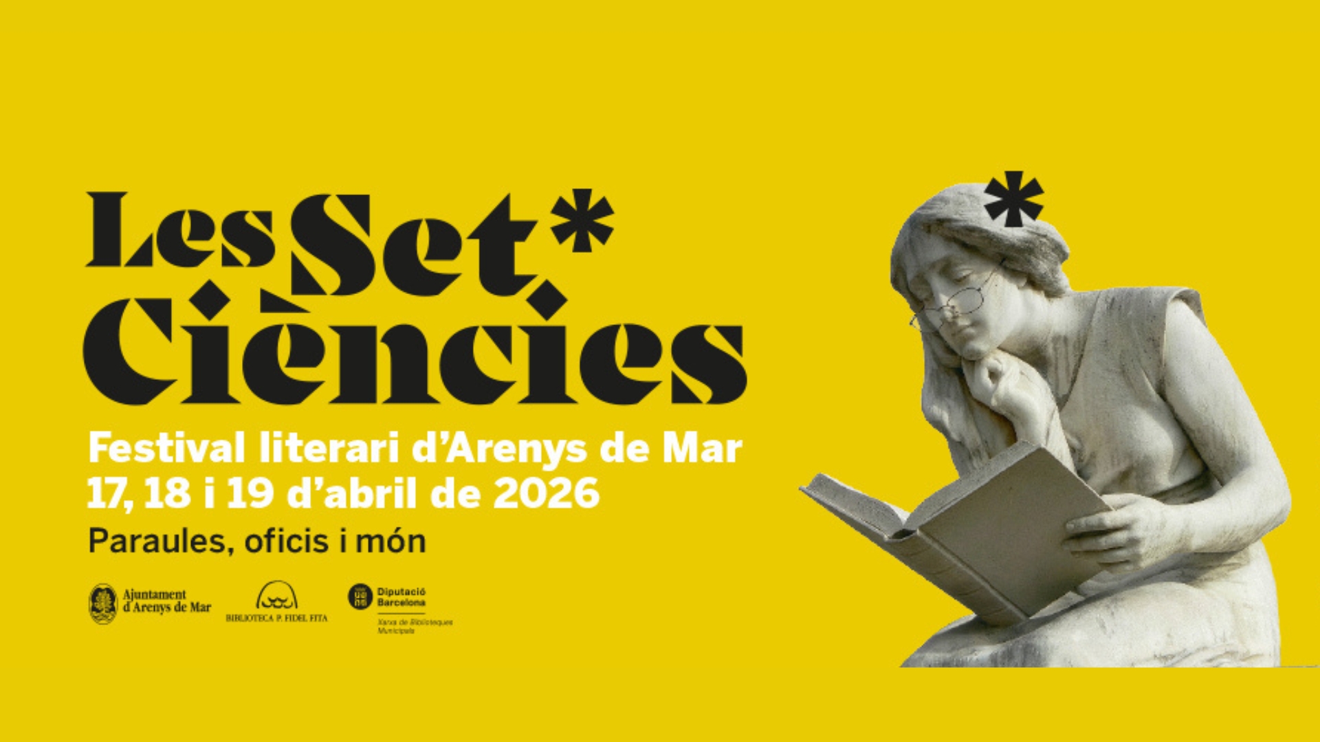 arriba el festival literari “les set ci�ncies” amb tres dies plens de cultura