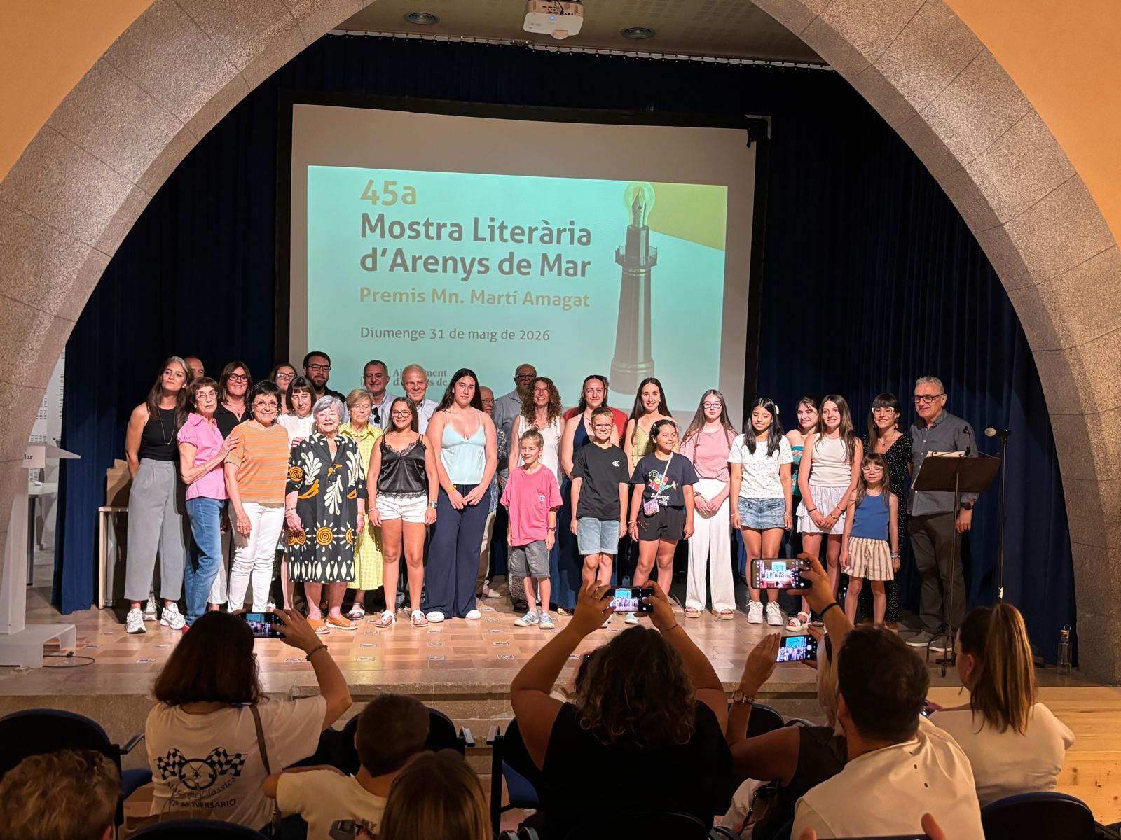 premis de la 45a mostra liter�ria d'arenys de mar