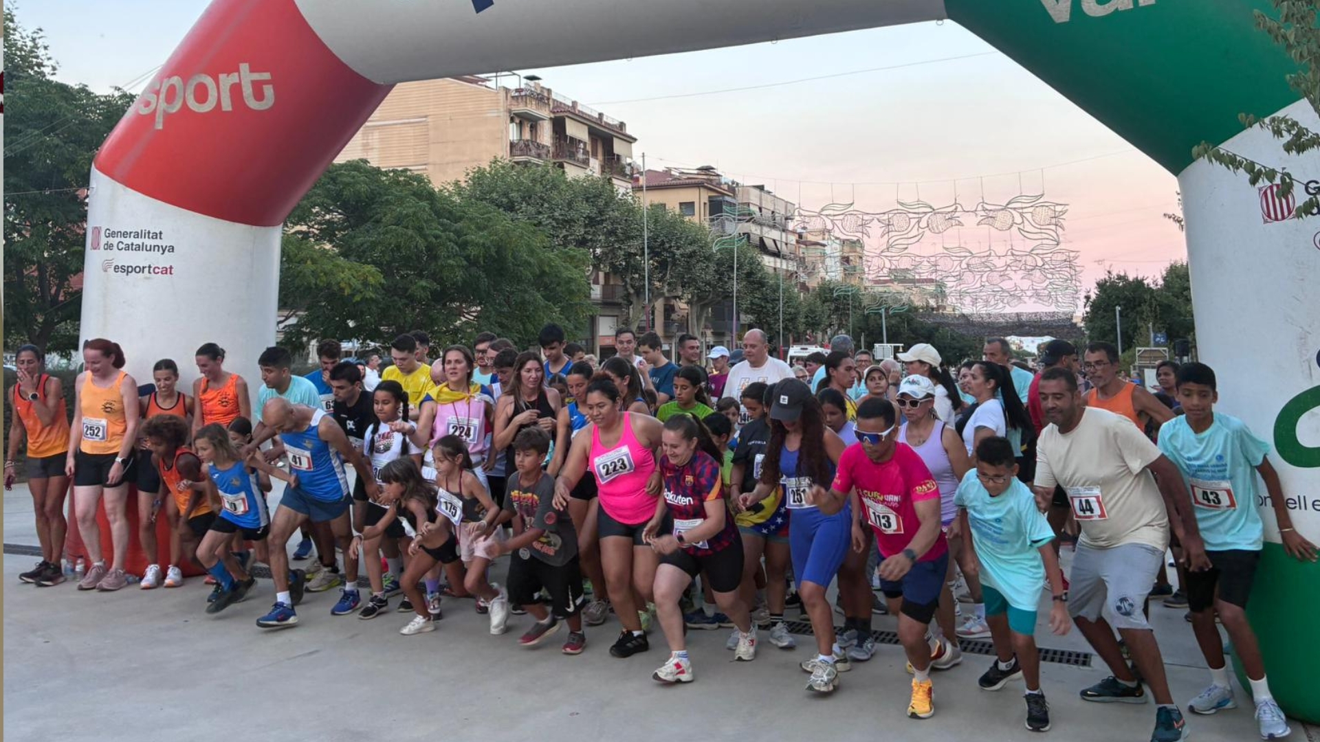 �xit de participaci� a la xviii milla urbana d'arenys de mar