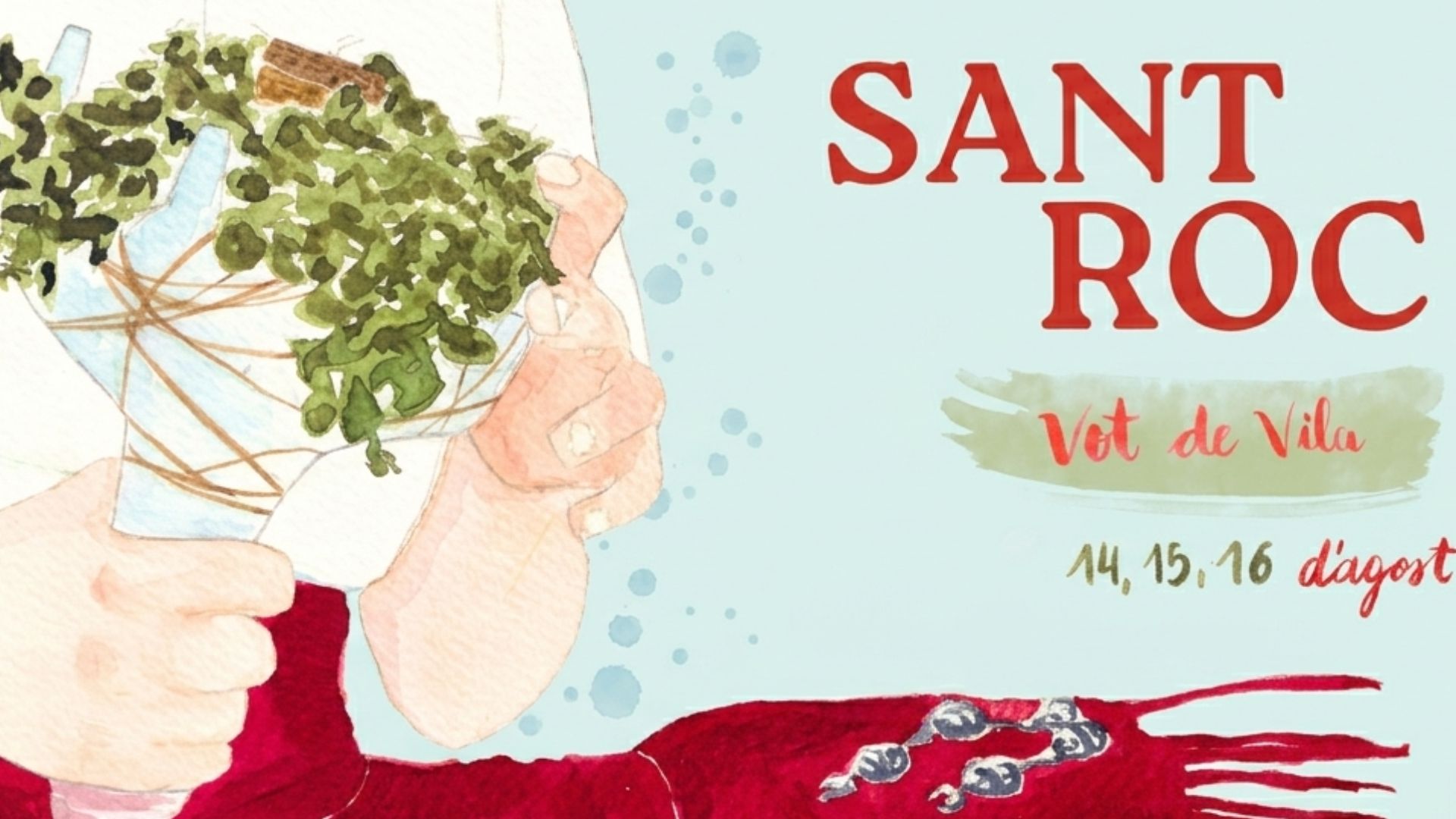 el programa de sant roc es repartira a partir de finals d'aquesta setmana