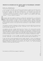 Proposta modificaci&oacute; de cr&egrave;dit Inf&agrave;ncia i Joventut - Jocs