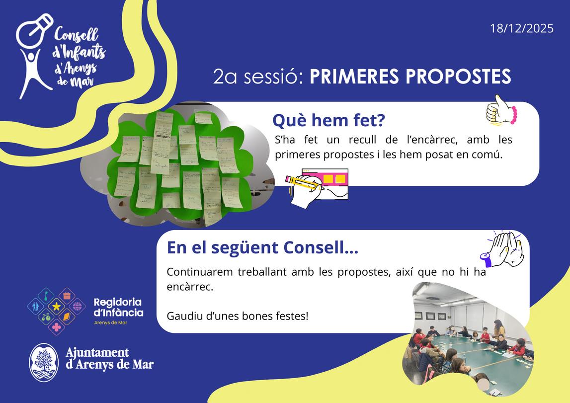 2a sessi&oacute;: Primeres propostes