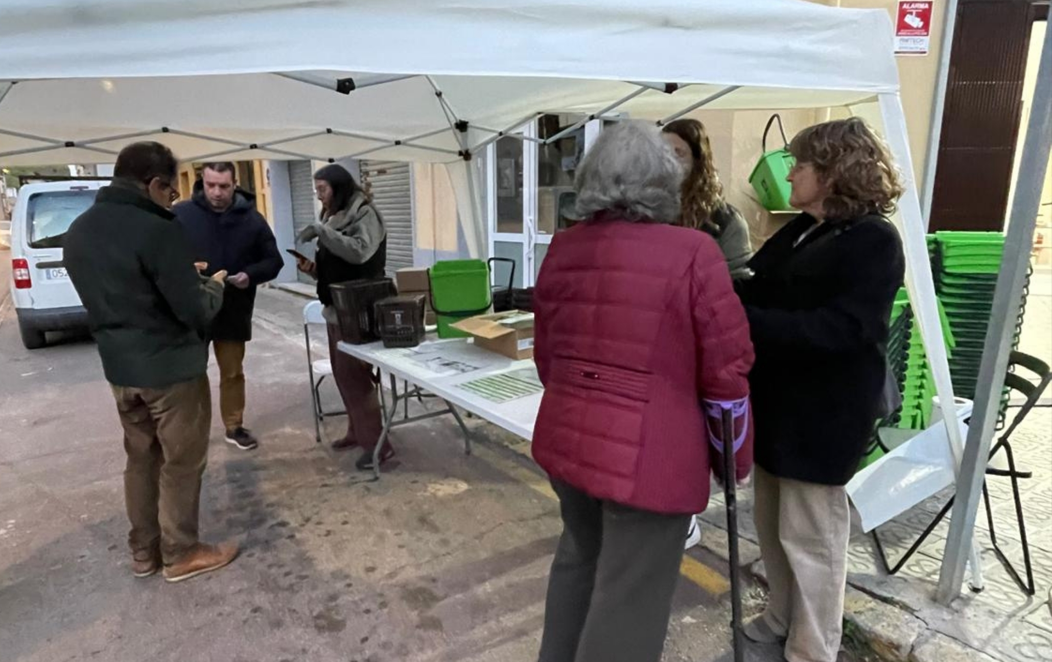 punts informatius itinerants de la nova selectiva del 17 i 18 de gener