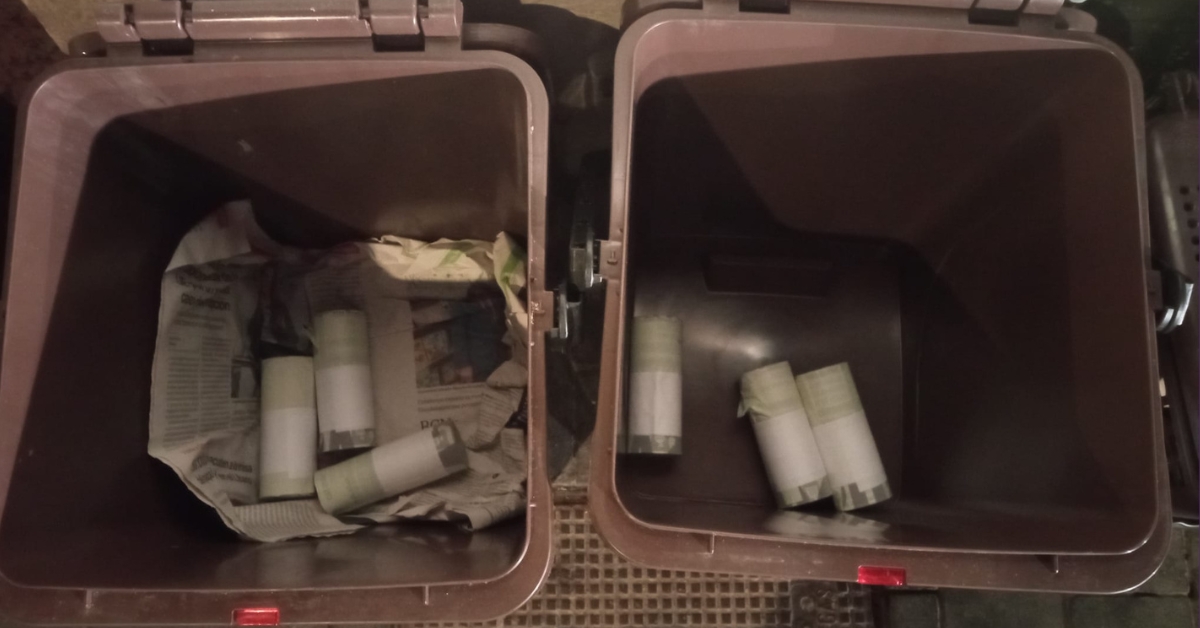 segona fase de repartiment de bosses compostables a la vila