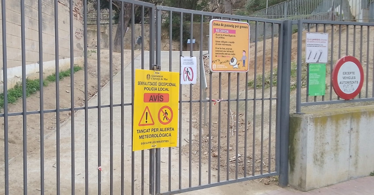 activat el pla d'emerg�ncies municipal, duprocim, davant l'av�s per fort vent aquest 12 de febrer