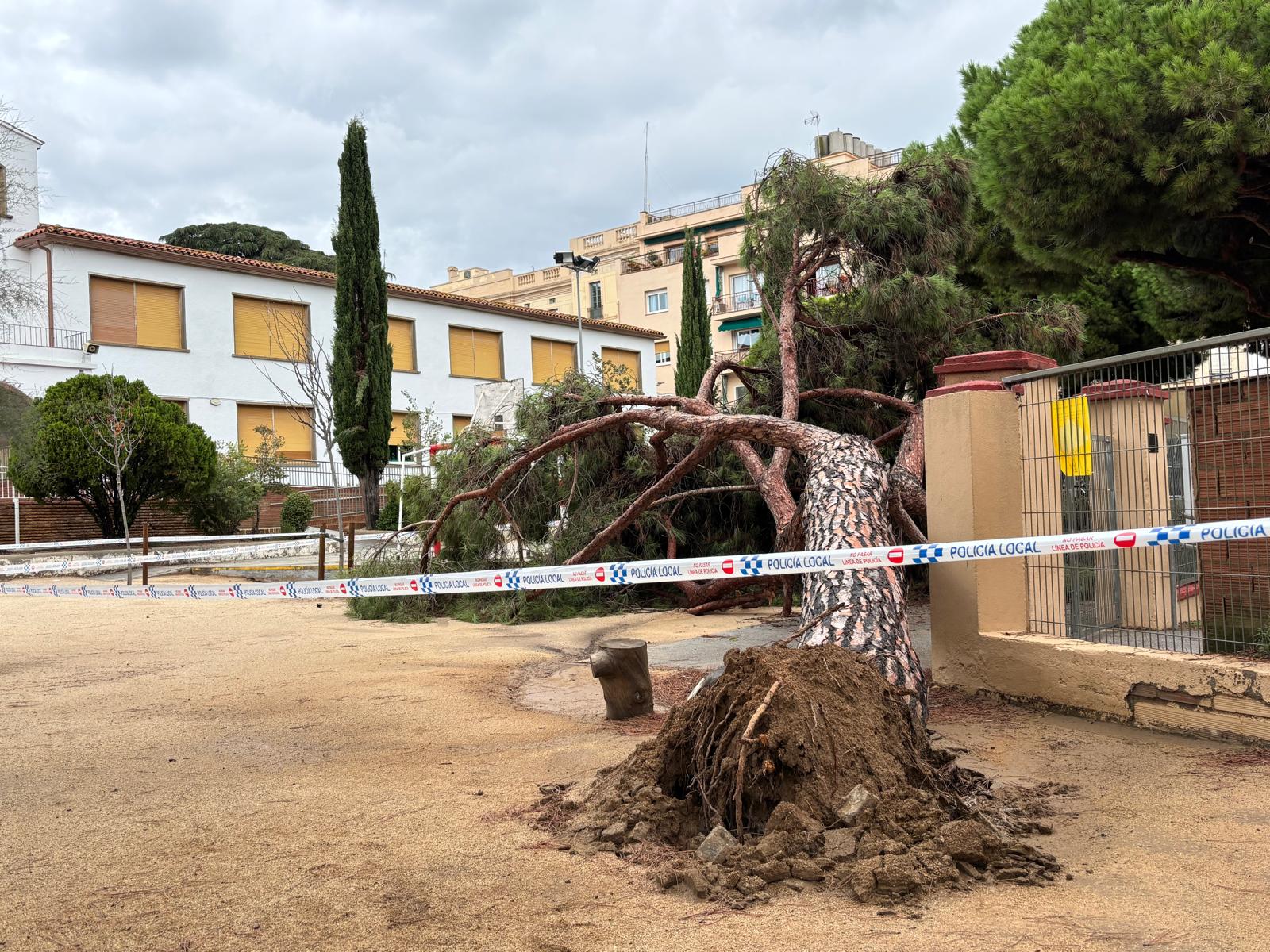 afectacions a arenys de mar per l'episodi de pluges torrencials