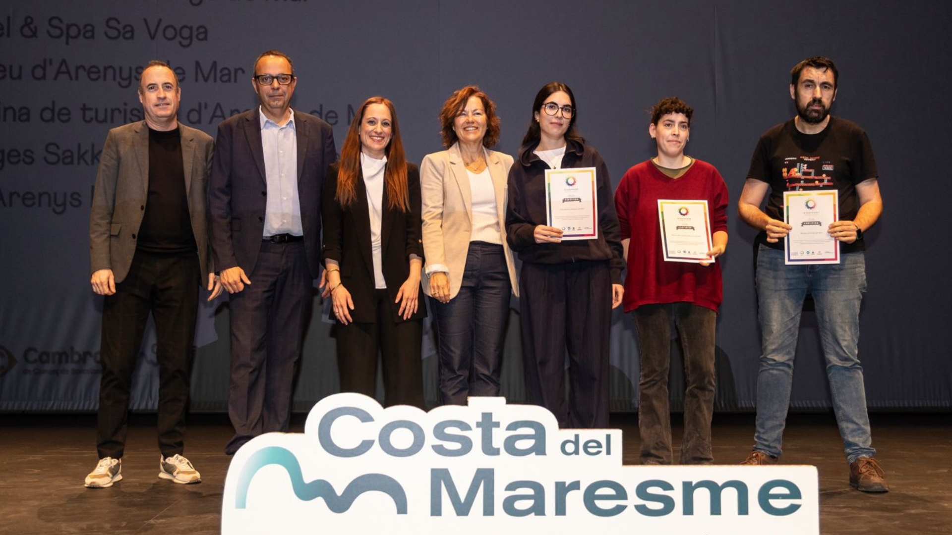 arenys renova els certificats comprom�s per a la sostenibilitat tur�stica destinaci� barcelona i els punts d'informaci� tur�stica