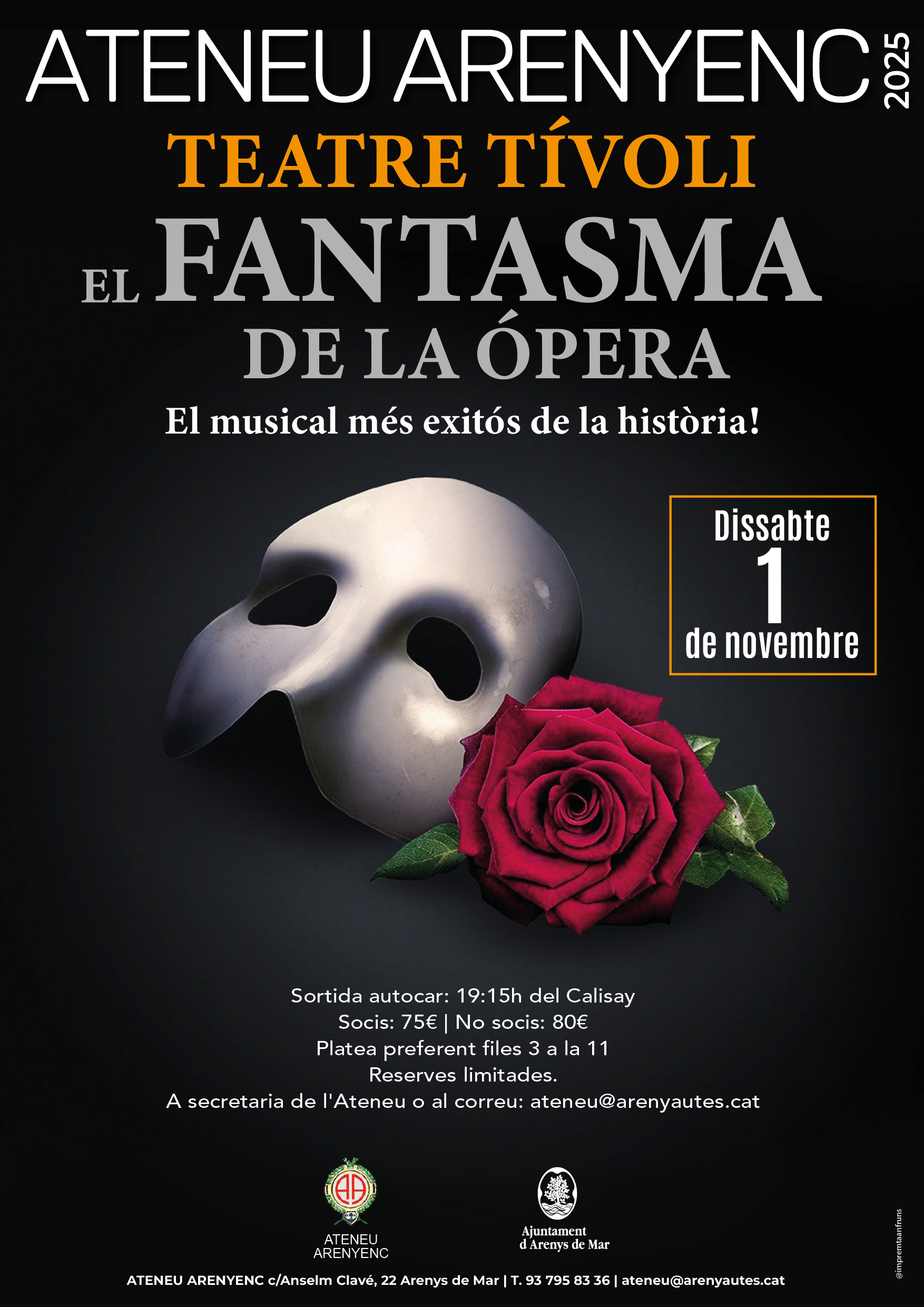 Riera, davant del C.C. Calisay