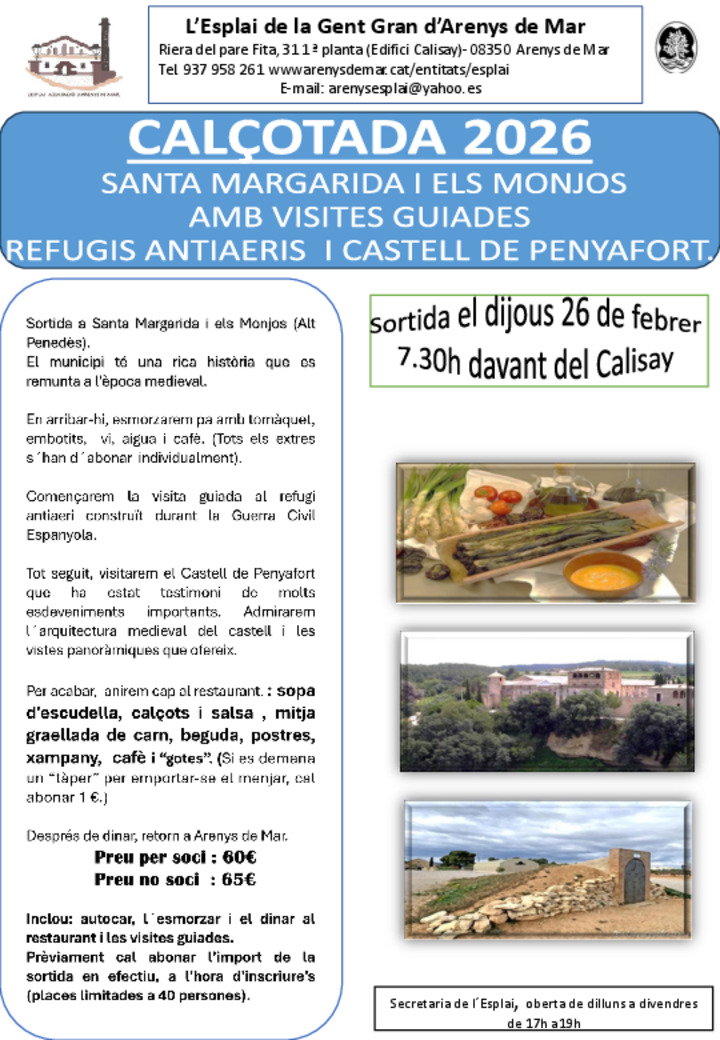 Sortida de la Riera davant del CC Calisay