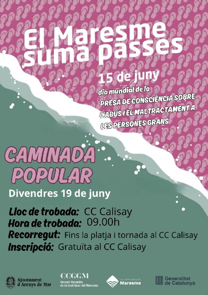 Des del CC Calisay fins a la platja i tornada