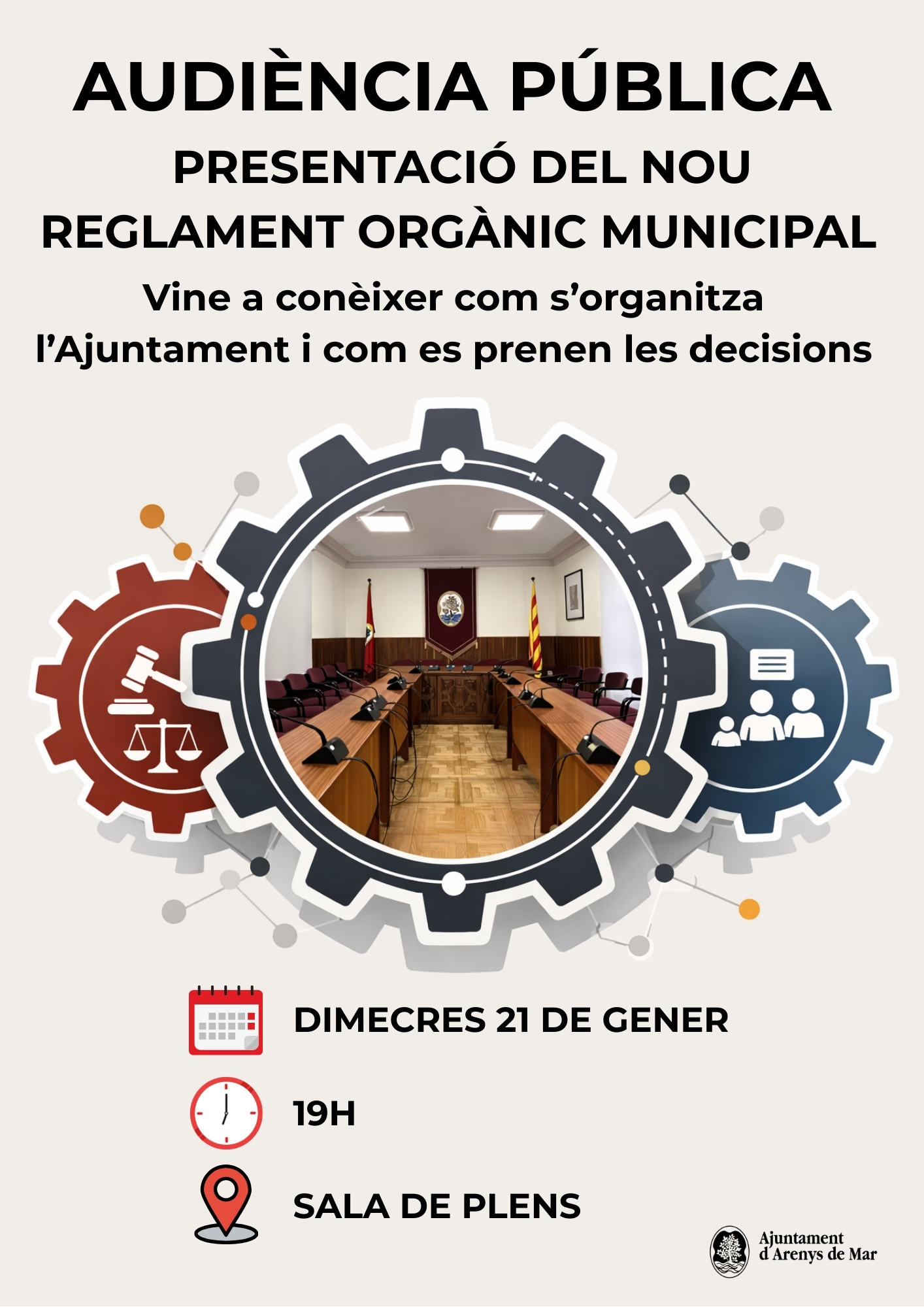 Sala d'Actes de l'Ajuntament