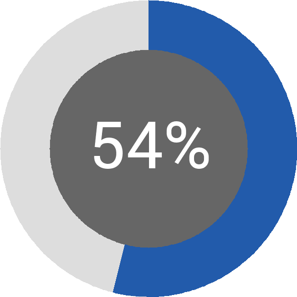 Assoliment: 54%